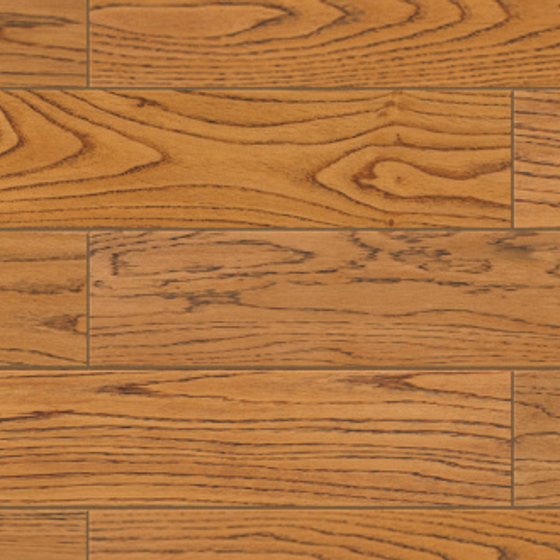 High Gloss Earth Color Parquet Flooring 3D Model