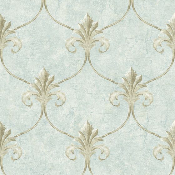 Cool Blue Wallpaper 3D Model for Refreshing Spaces