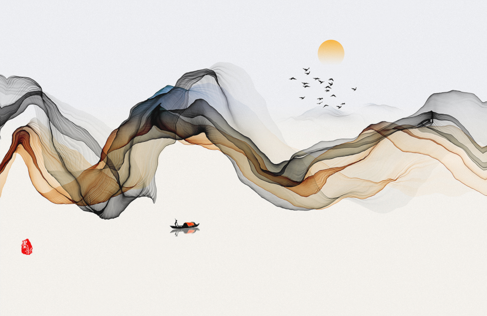 85553A Modern new Chinese style light luxury