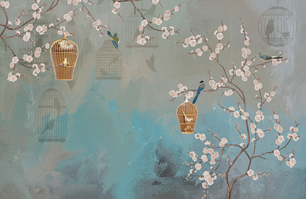 85566A Modern new Chinese style light luxury