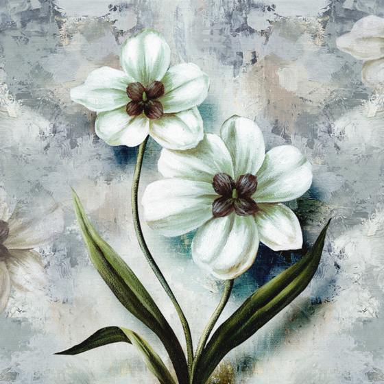 Black Pattern 3D Model in European and American Modern Style