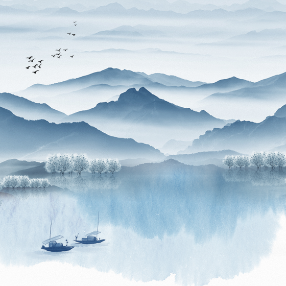 85562A Modern new Chinese style light luxury