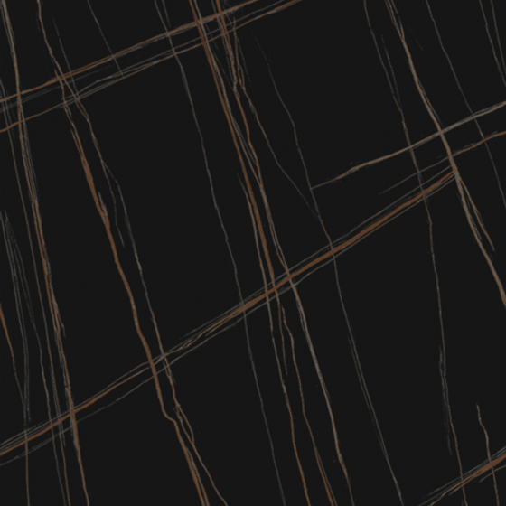 Elegant Black Rock Slab Wall Tile 3D Model for Interiors