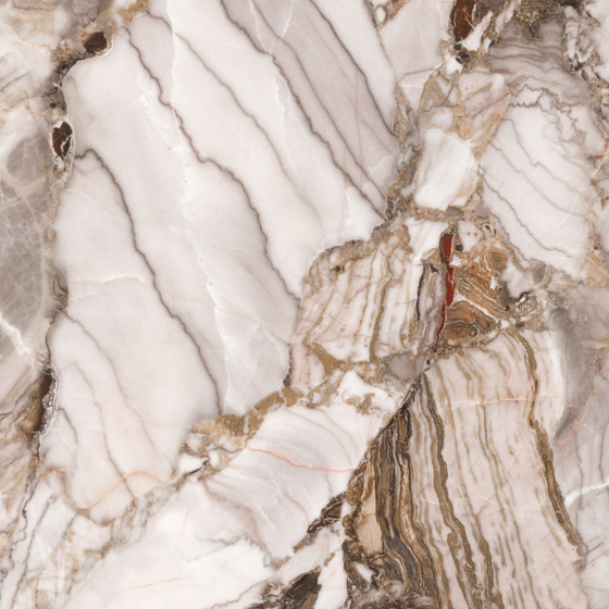 Brown Rock Slab Wall Tile 3D Model