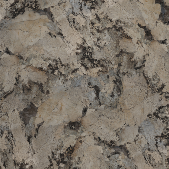 Modern Gray Rock Slab Wall Tile 3D Model for Interiors