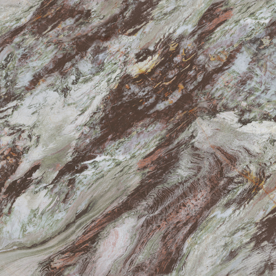 Brown Rock Slab Wall Tile 3D Model