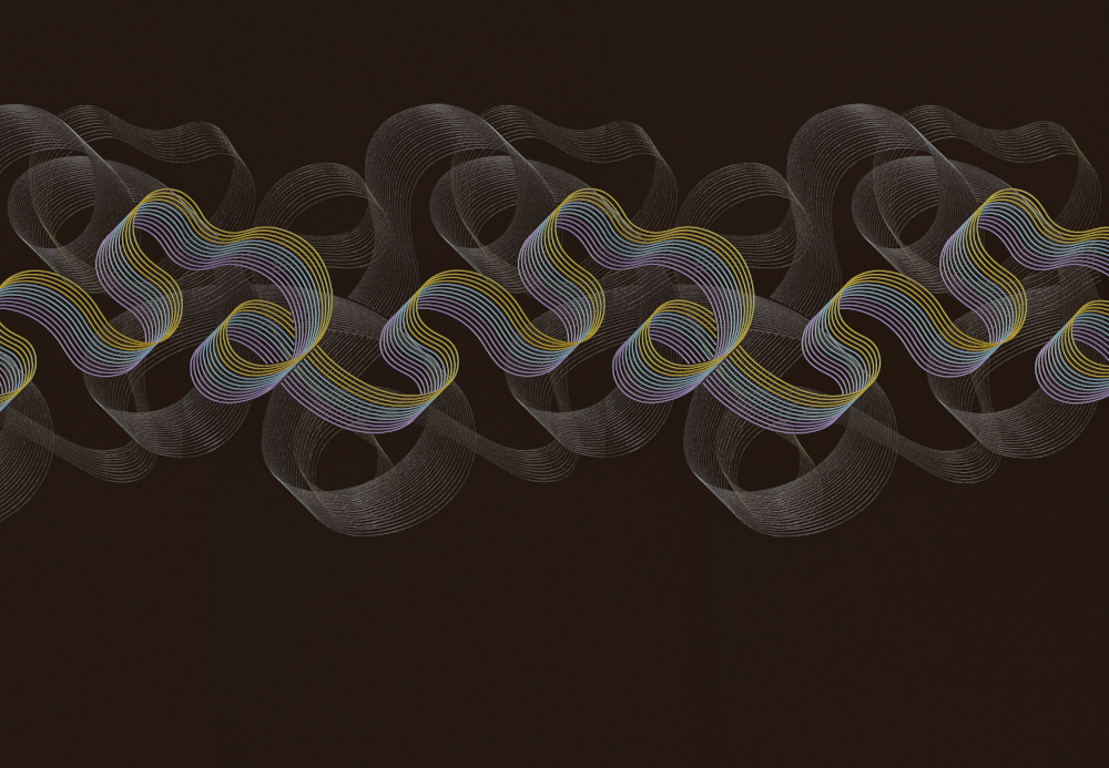 Wall cloth high precision circular embroidery neo-Chinese modern affordable luxury