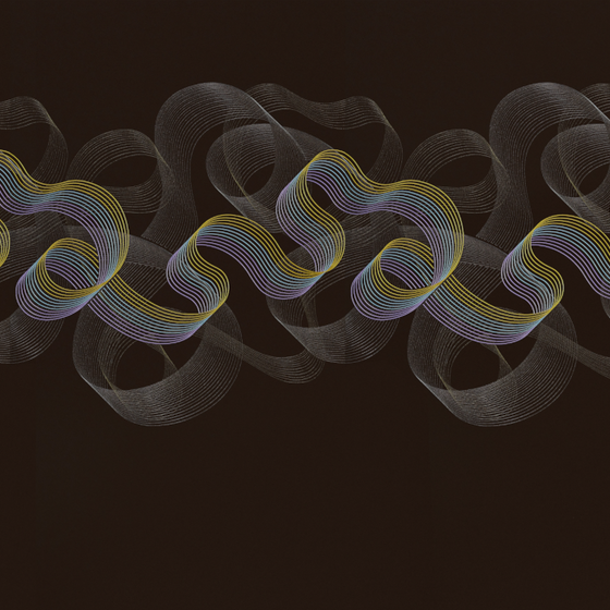 Chic Wall Cloth 3D Model in Black
