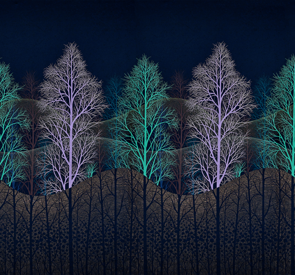 Wall cloth high precision circular embroidery neo-Chinese modern affordable luxury