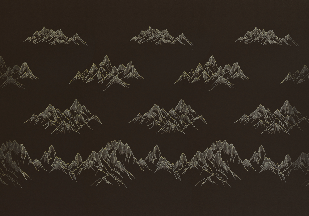 Wall cloth high precision circular embroidery neo-Chinese modern affordable luxury