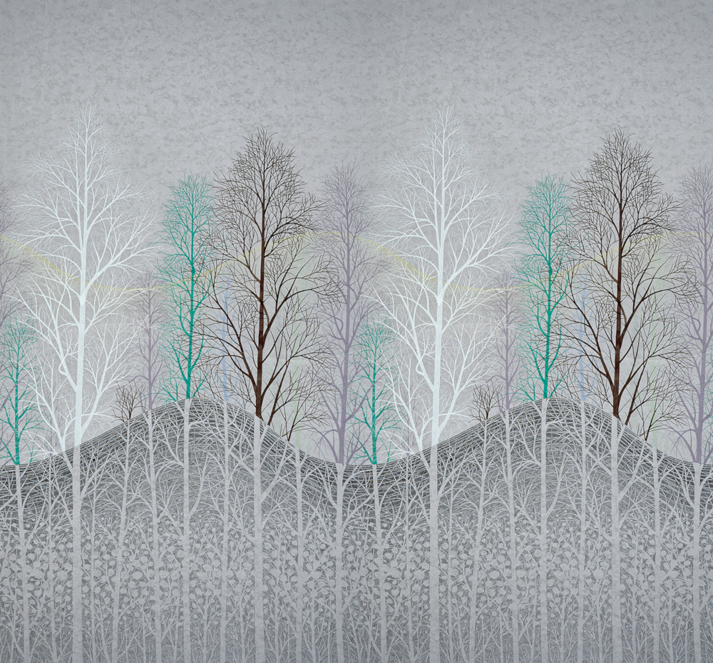 Wall cloth high precision circular embroidery neo-Chinese modern affordable luxury