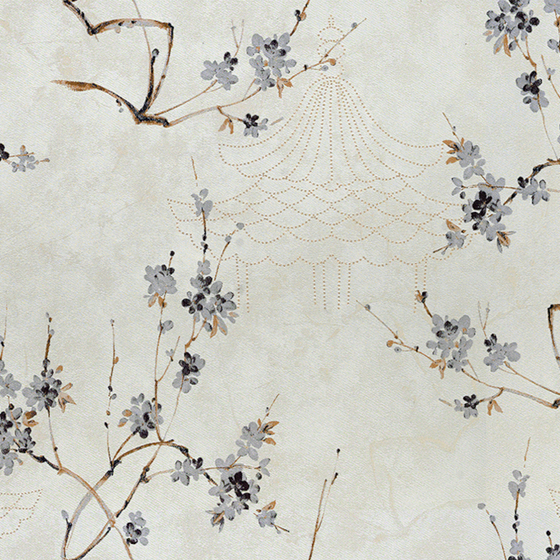 High Precision Gray Jacquard Wallpaper Model