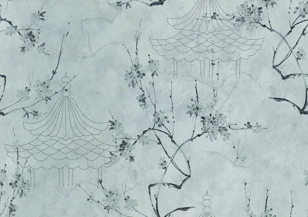 Wallpaper wall cloth high precision colorful jacquard neo-Chinese modern Affordable luxury simple