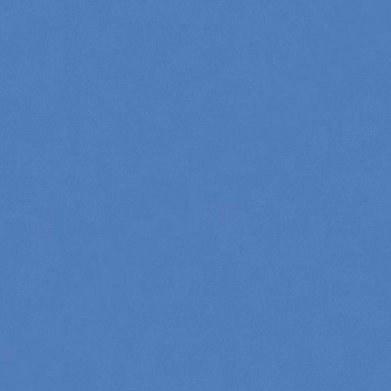Solid blue color swatch texture with smooth matte finish on blue background