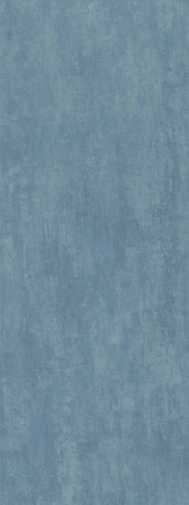 Textured light blue wall panel with distressed finish and vertical grain pattern on white background