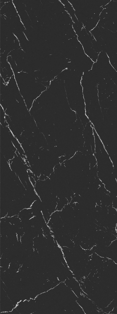 Black marble texture with white veins on black background