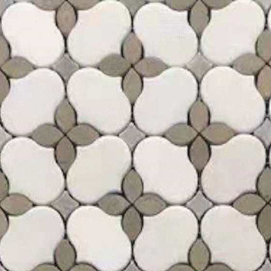 Gray Mosaic Wall Tile 3D Model