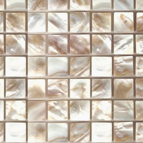 Stylish Gray Mosaic Glass Wall Tiles 3D Model