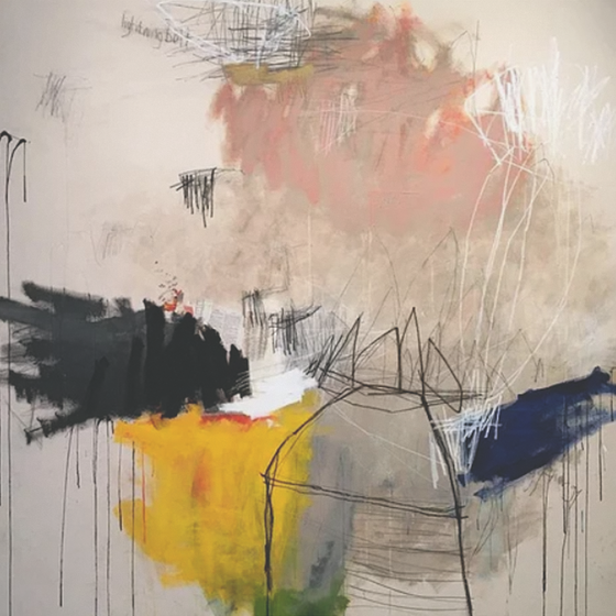 Wood Color Decorative Painting 3D Model