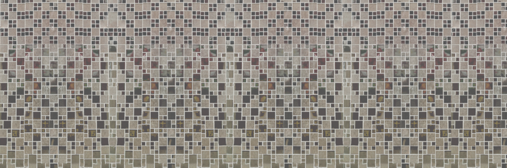 Mosaic 3X1m (mirror marble)