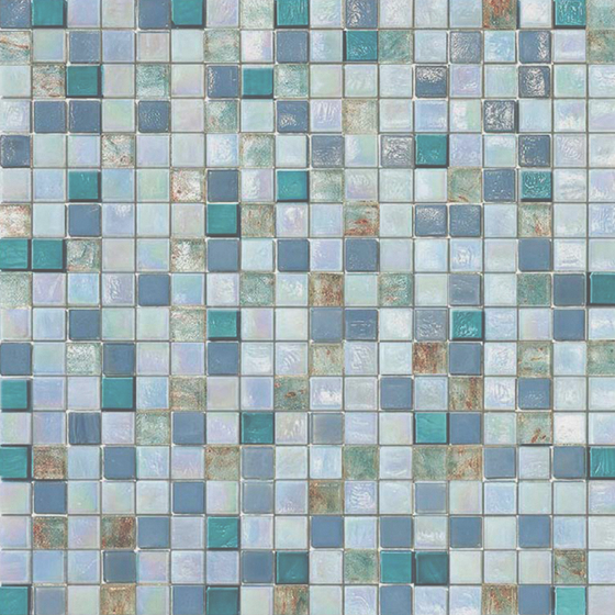 Italian Sicis Luxury Brand Mosaic Tiles 3D Model in Blue
