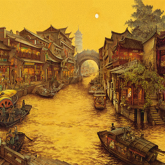 Bold Orange Pattern 3D Model for Styling