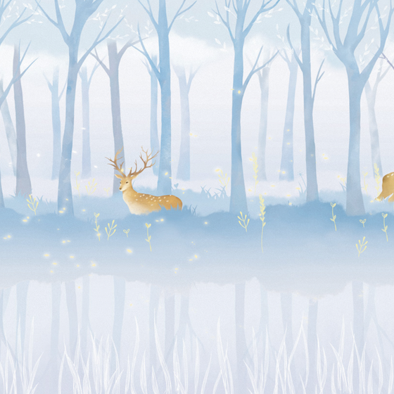 Stylish Blue Patterned Design 3D Model