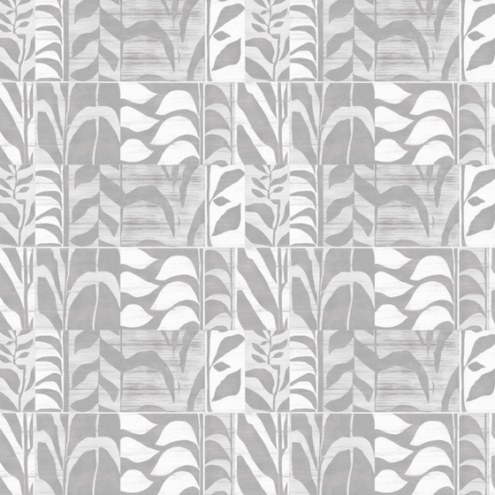 Stylish M0007K-E Leaf Imprint 3D Model in Gray