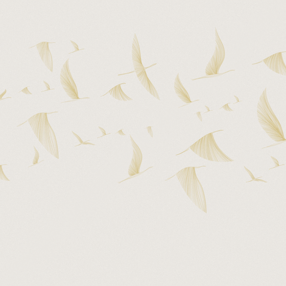 M0005K-A Flying Wings 3D Model in Gray