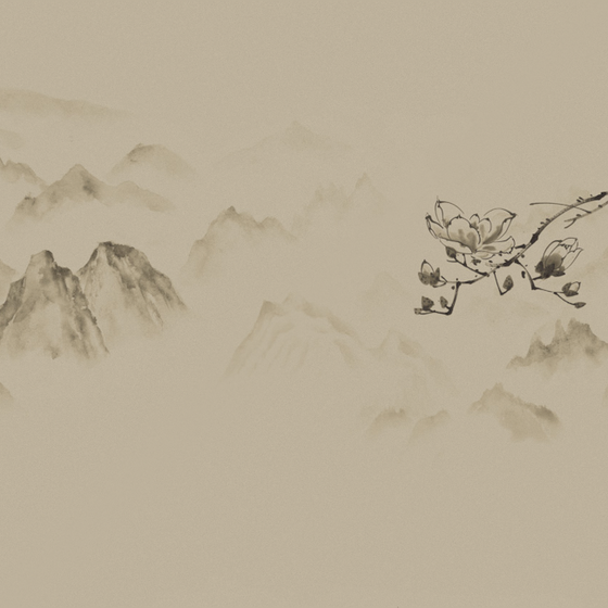 Illusionary Mountains Patterned Wood Color 3D Model