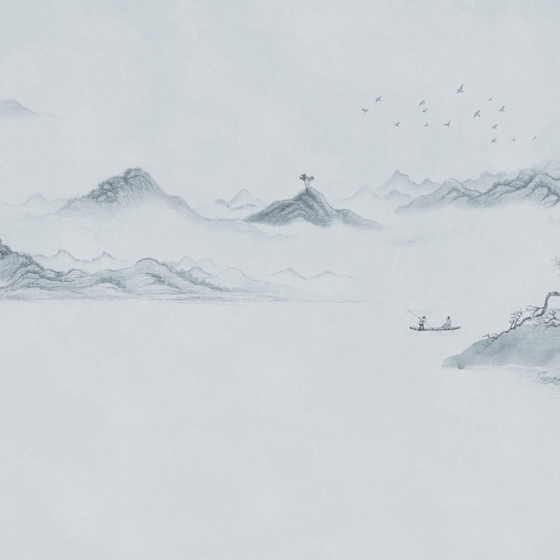 C0004K-C Gentle Clouds and Soft Moon