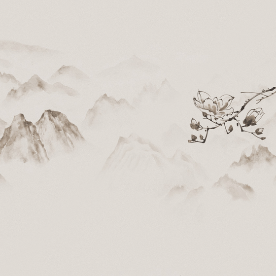 C0011K-E Illusionary Mountains 3D Model in Gray for Artistic Projects