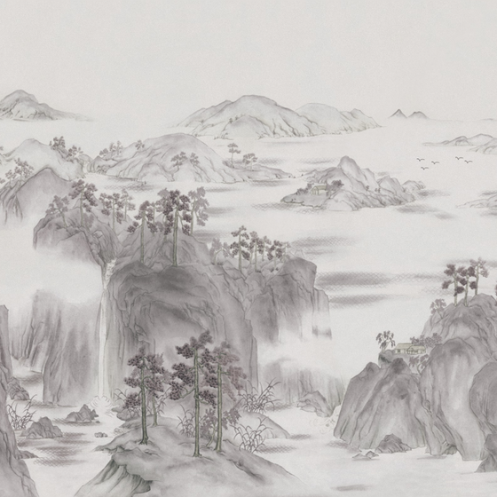 Chic Gray Pattern 3D Model