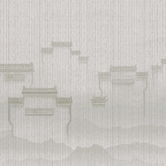 Wood Color EUROART Wallpaper 3D Model