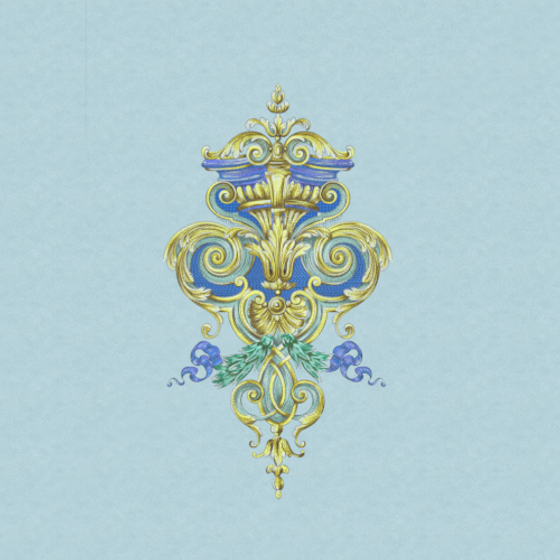 JN16902 Paladio 3D Model - Light Blue Critine Wallpaper
