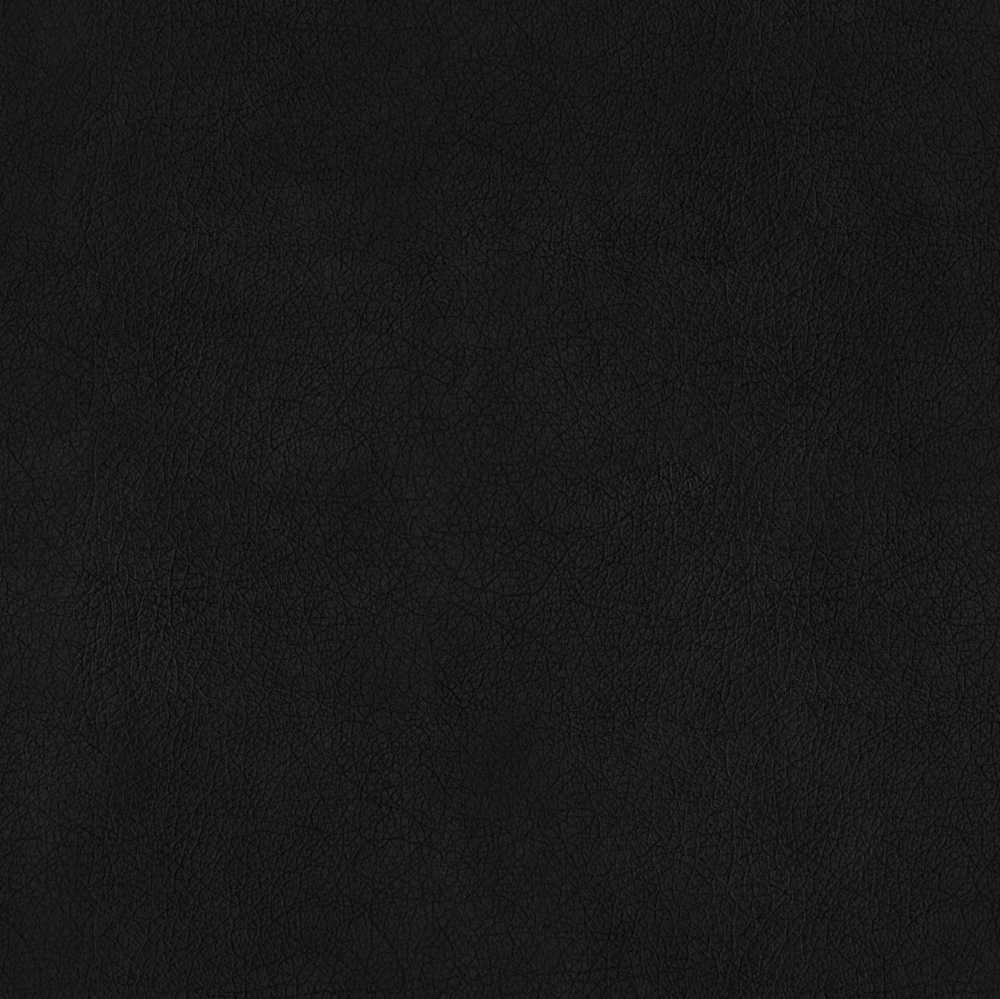 Real-Time Leather Material 3D Model in Black