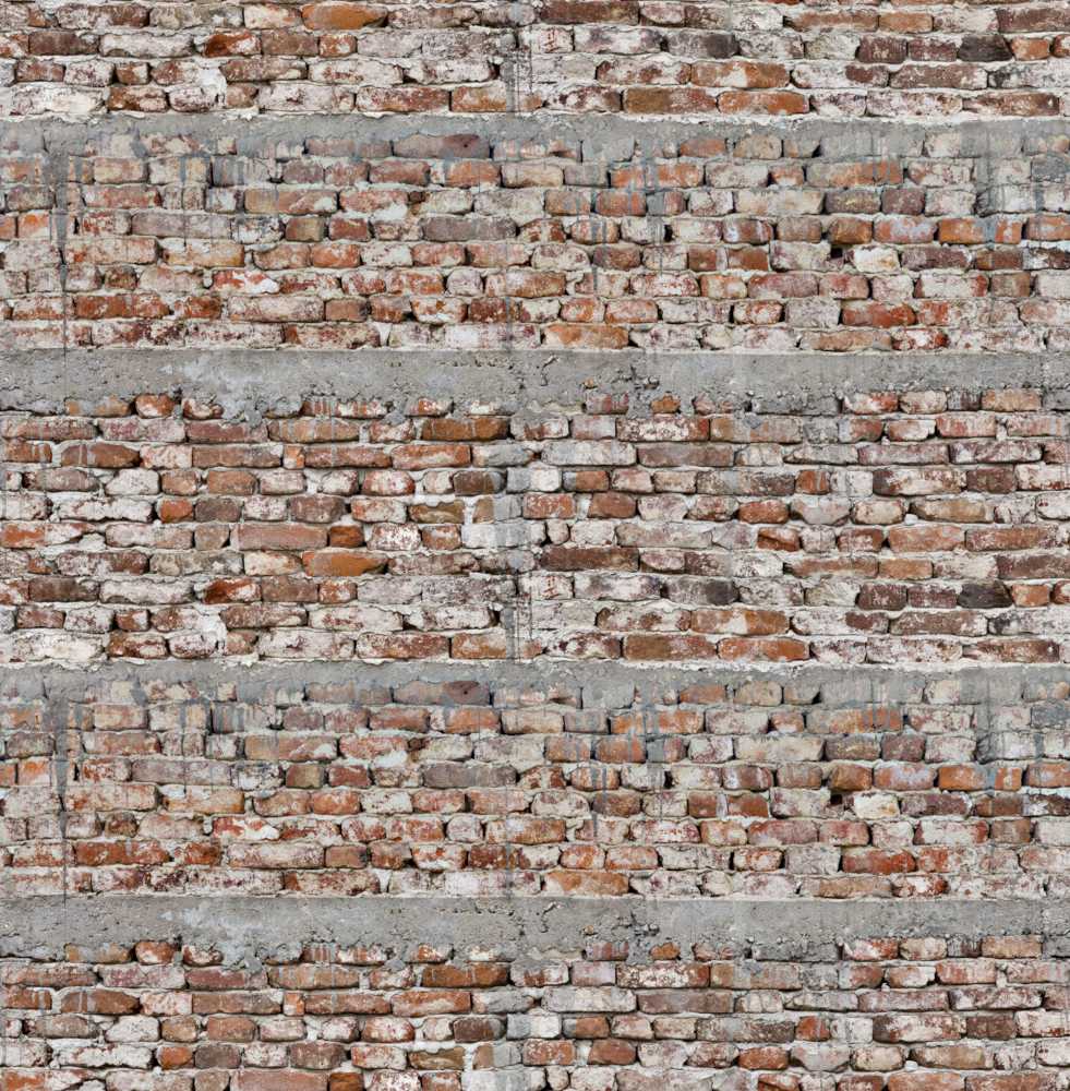 Building Brick 3D Model in Gray