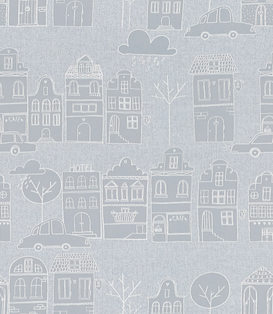 Future Stars-Children's Seamless Wallpaper-FS5216