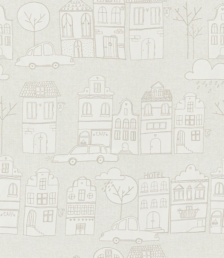 Future Stars-Children's Seamless Wallpaper-FS5220