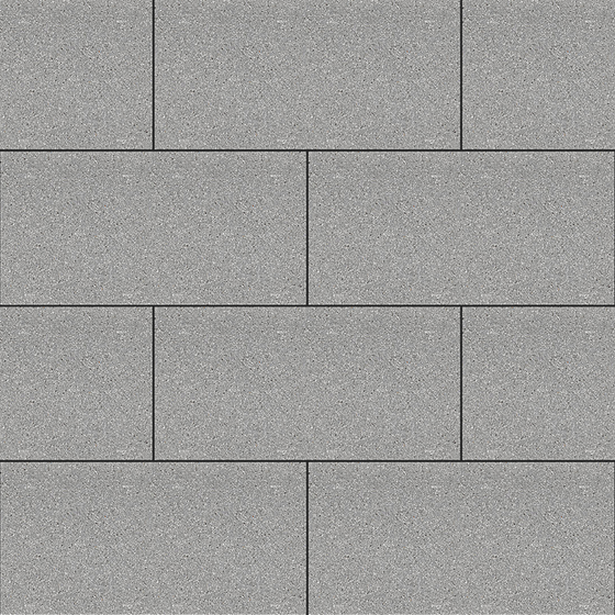 I-Shaped Grey Brick 3D Model in Black