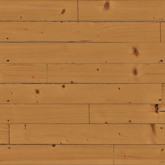 Wooden Floor 3D Model in Brown