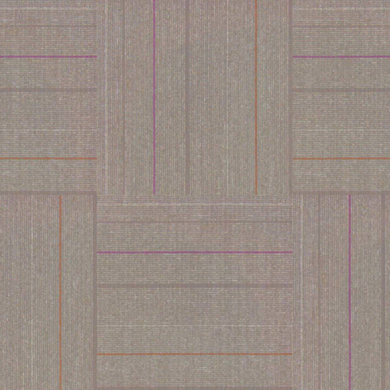 Office Carpet Tiles 3D Model in Brown