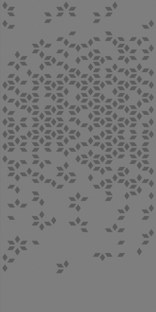 Aluminum plate black and white gradient perforated plate
