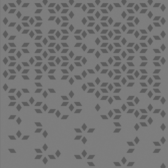 Aluminum plate black and white gradient perforated plate