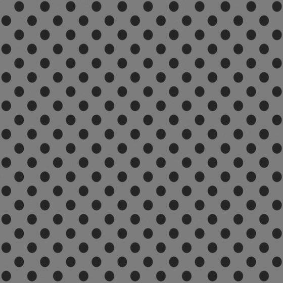 Perforated Board 3D Model in Black for Commercial Use