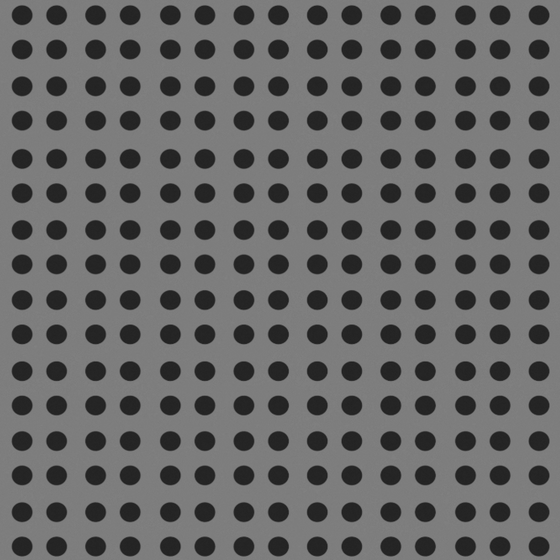 Black Aluminum Perforated Plate 3D Model