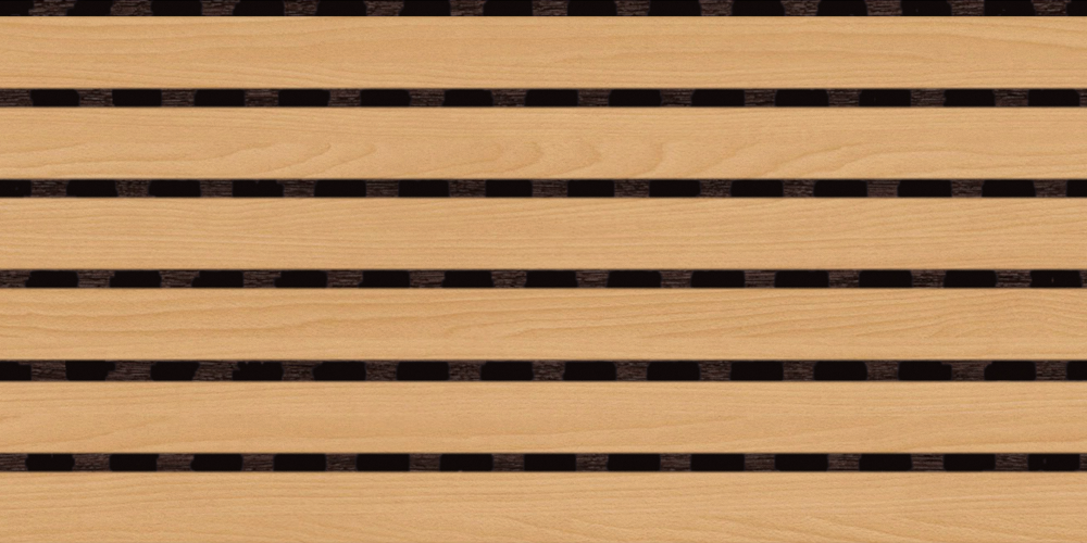 Wood Grain Sound-Absorbing Panels