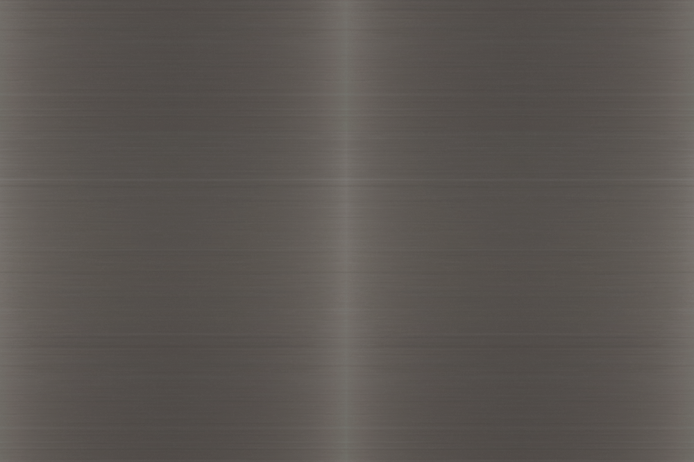 brushed stainless steel