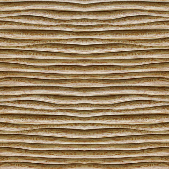 Three-dimensional wood carving