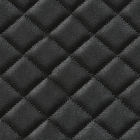 Dark Black Diamond Pattern Leather Texture 3D Model